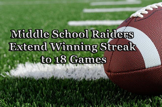 Middle School Raiders Extend Winning Streak to 18 Games middleschool raiders 18 game win streak.jpg
