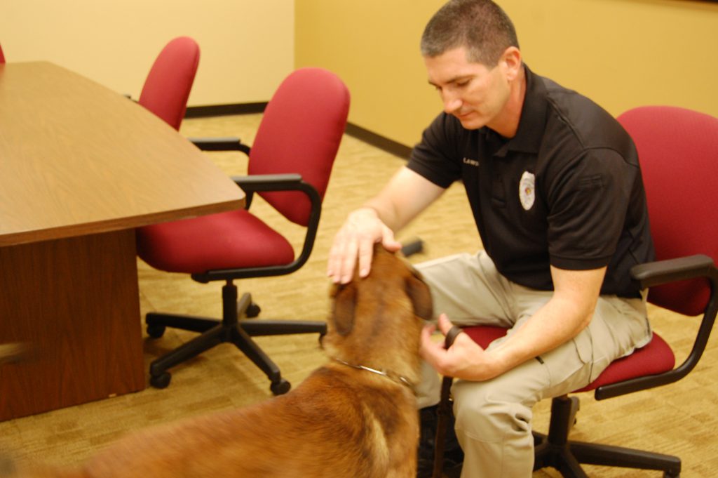 Officer Jeff Lawson with Recon