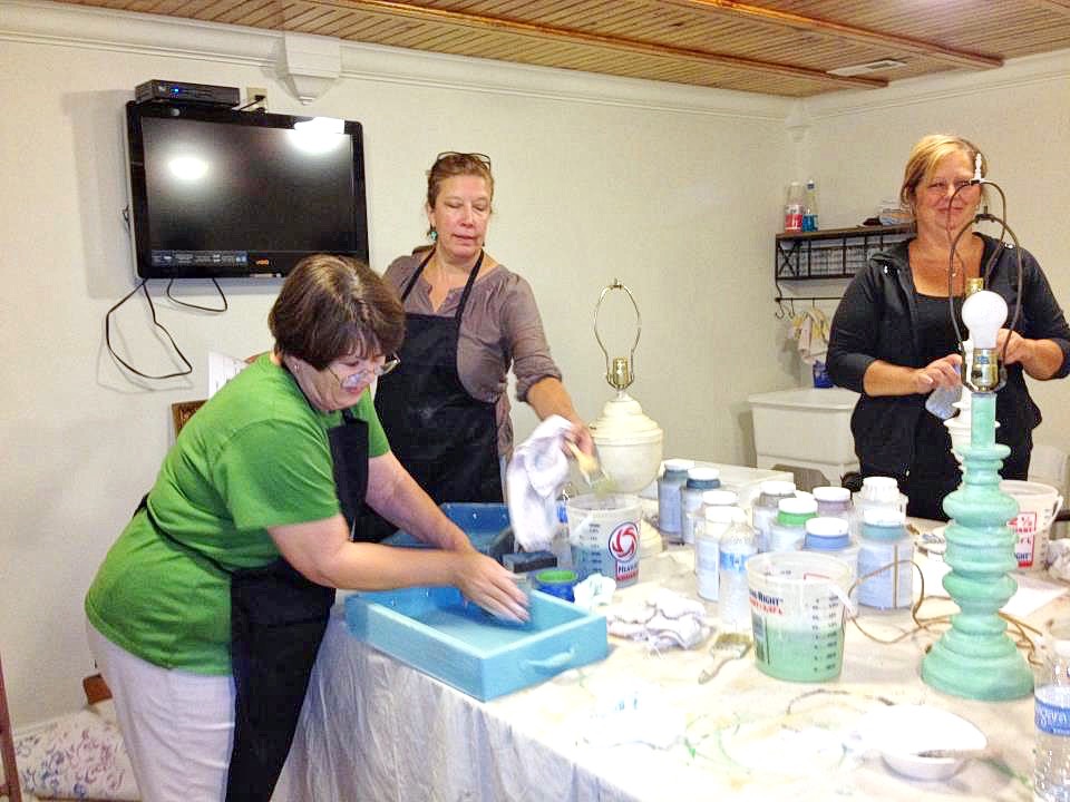 Learn How to use Chalk Paint at Cullman’s Vintage West facebook.com/vintageweststudio