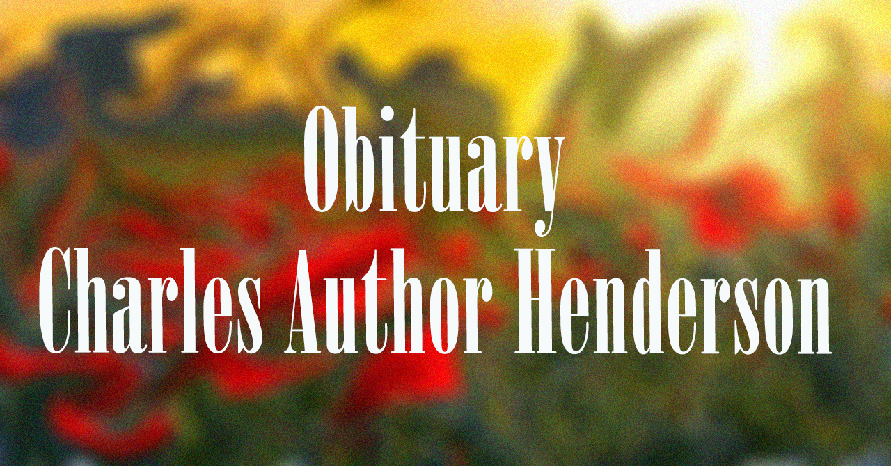 Charles Author Henderson