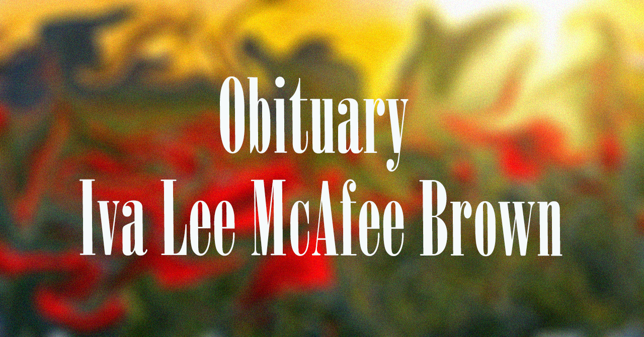 Iva Lee McAfee Brown