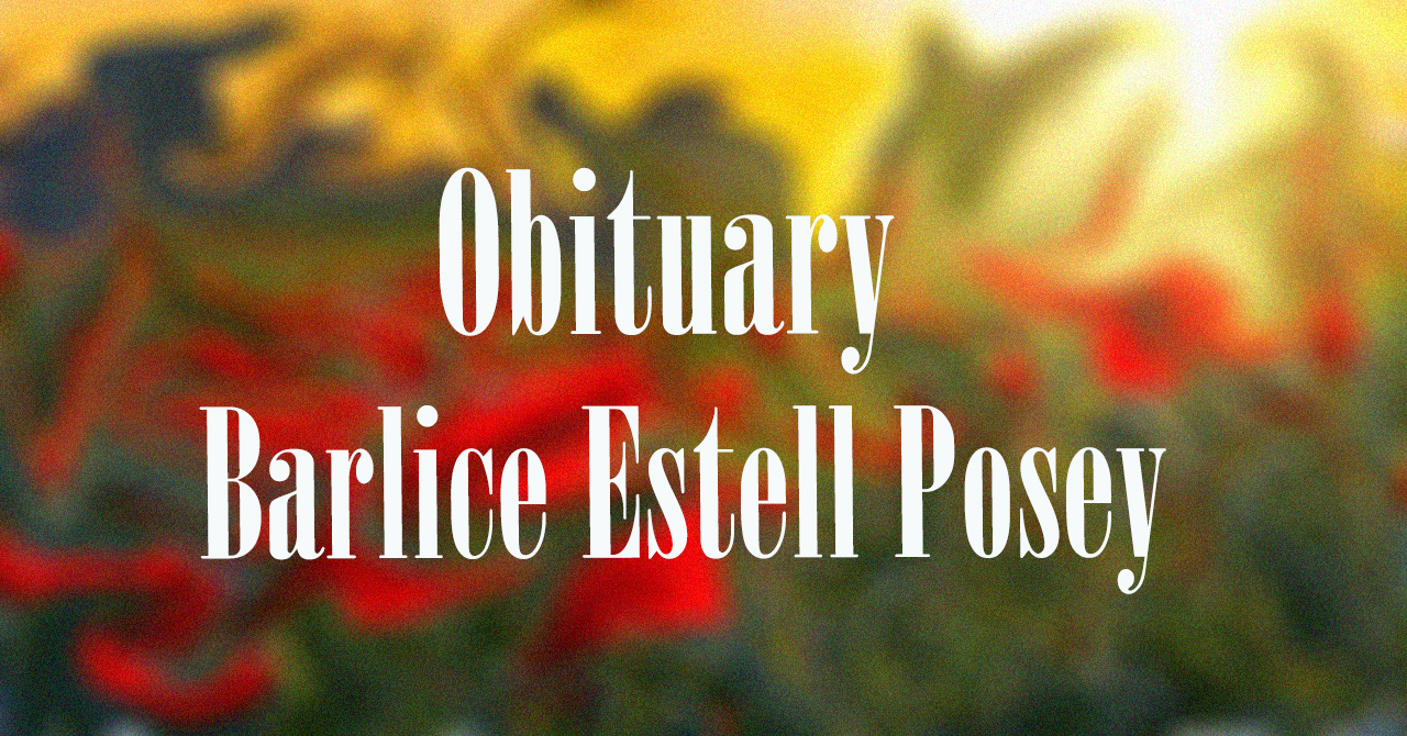 Obituary: Barlice Estell Posey barlice_estell_posey.jpg