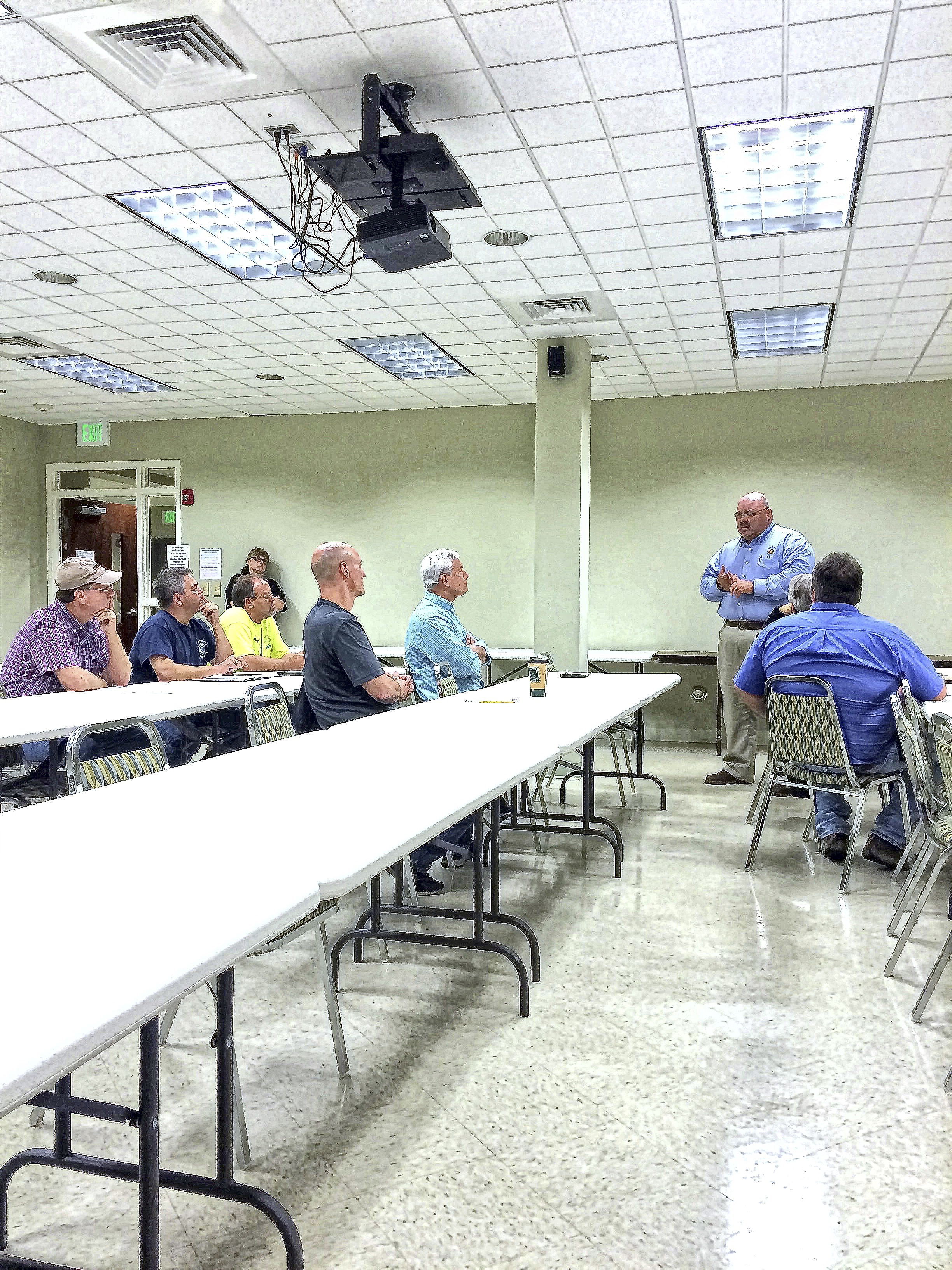 Art Faulkner, State EMA Director, Addresses Audience in Cullman- Discusses Storm Damage Will Hogue/CullmanSense