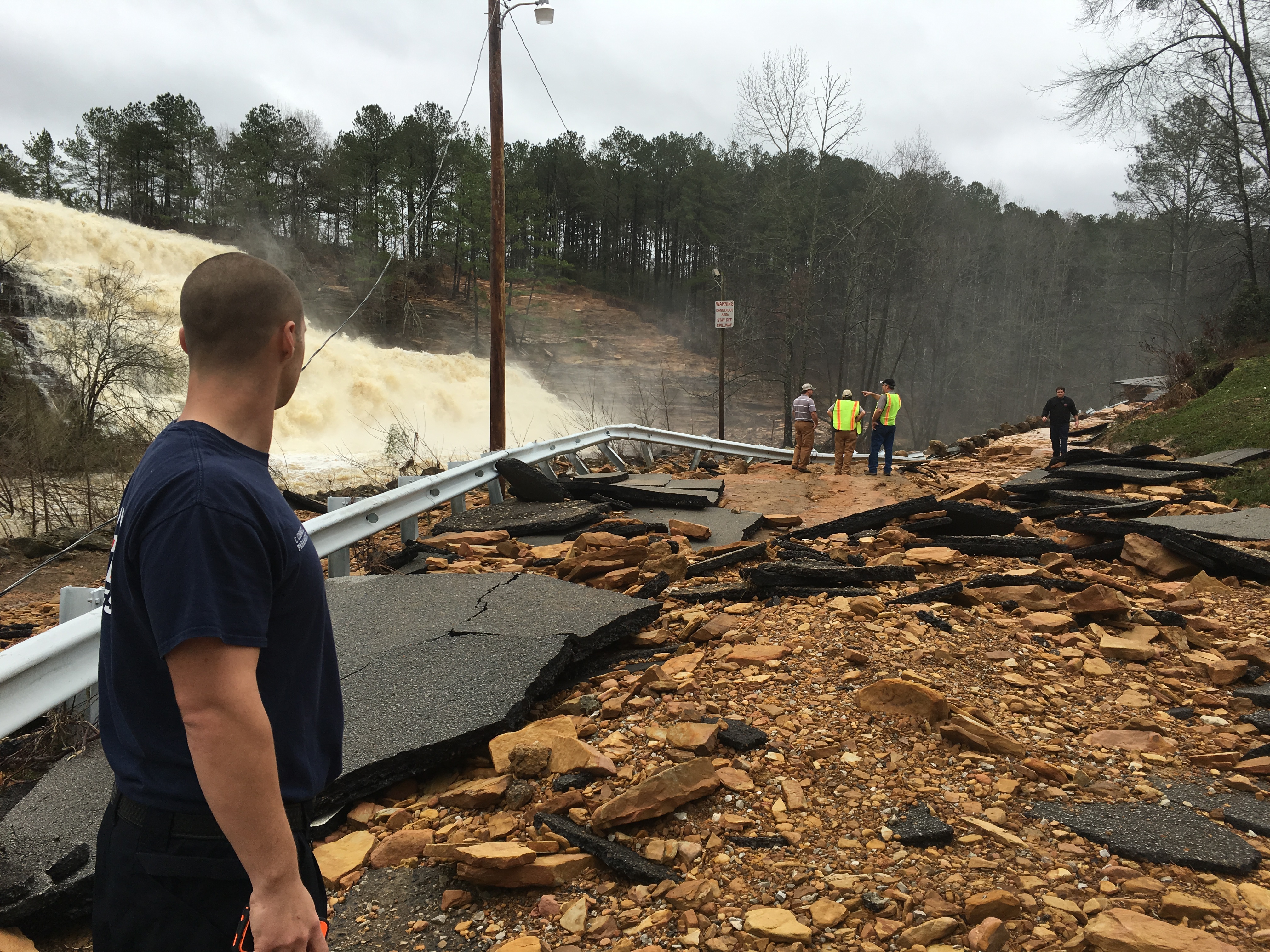 Convent Road, Larkwood Drive among two sections of roadways currently closed to traffic