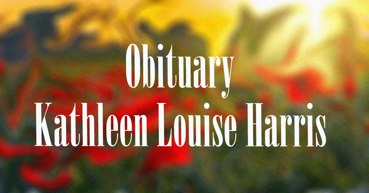 Obituary: Kathleen Louise Harris kathleen_louise_harris_.jpg