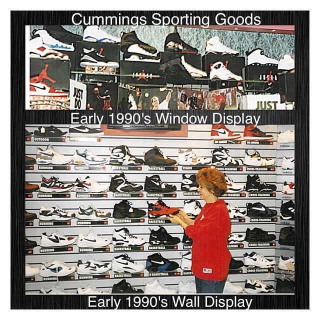 Historic Sneaker Exhibit, “Charlotte’s 23 Jays,” to Open Next Sunday at WSCC Charlottle Cummings in the early 1990s/Courtesy of Robin Cummings