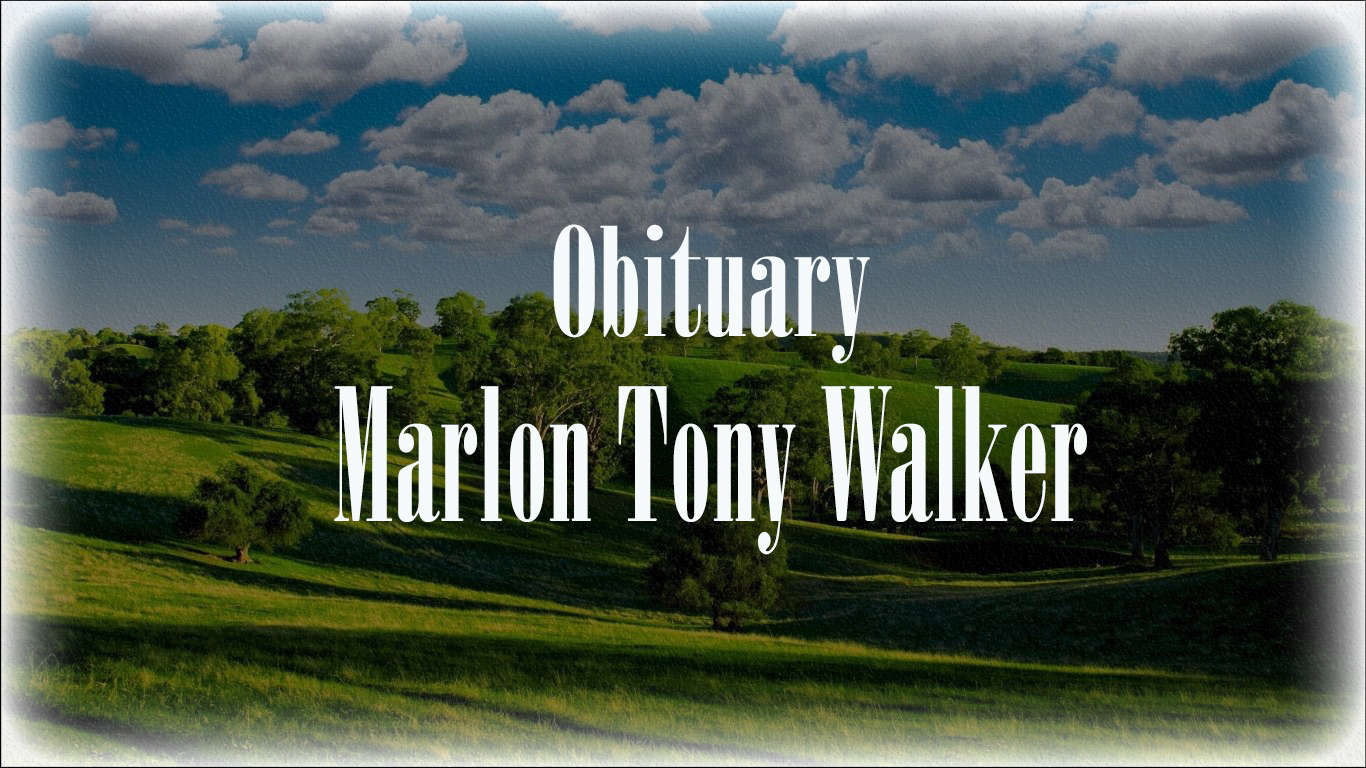 Obituary: Marlon Tony Walker marlon_tony_walker.jpg