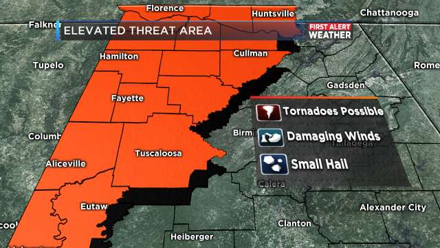 Early Dismissals and Closings Due to Stormy Weather on Tuesday WBRC Fox6