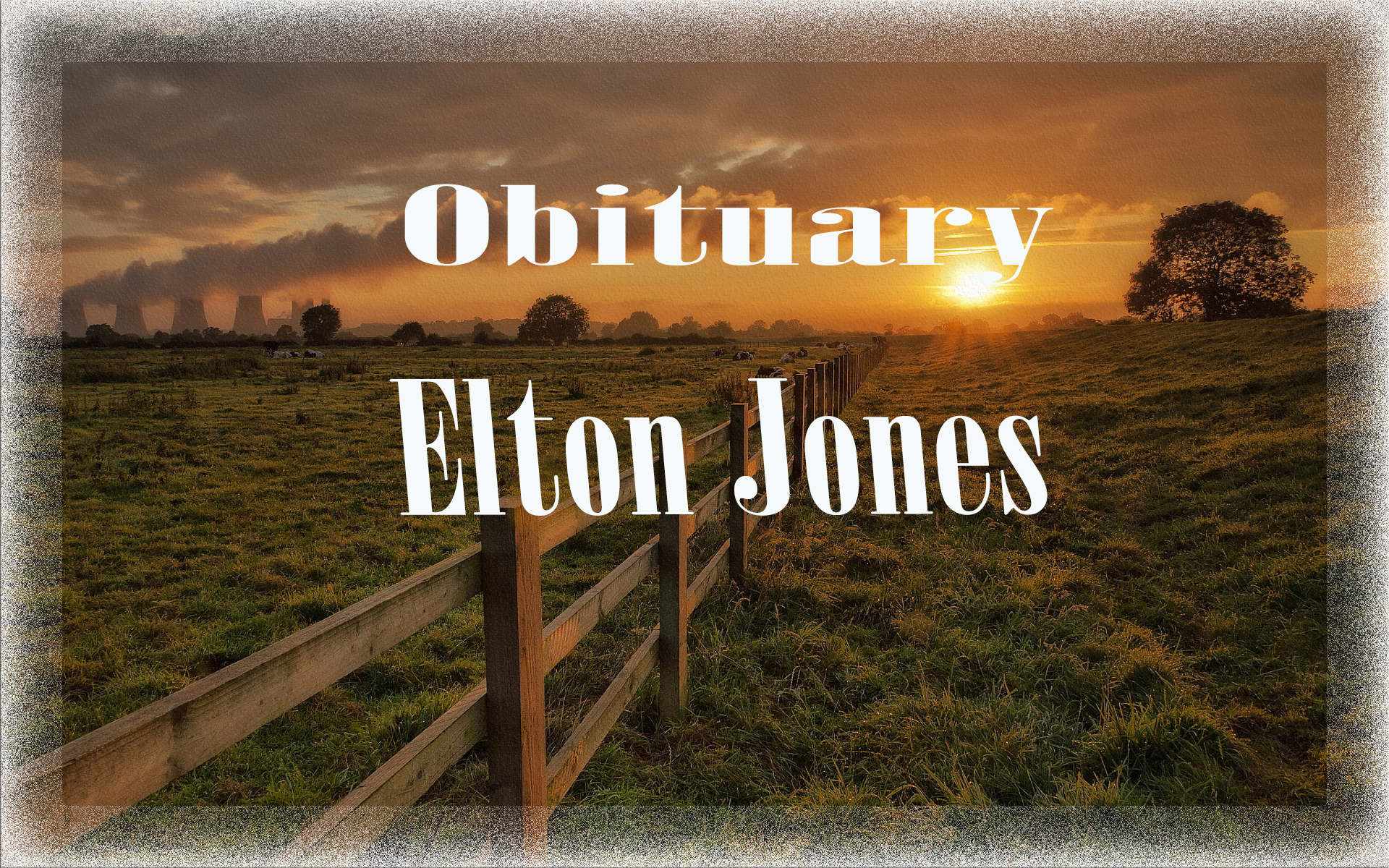 Obituary: Elton Jones elton_jones.jpg