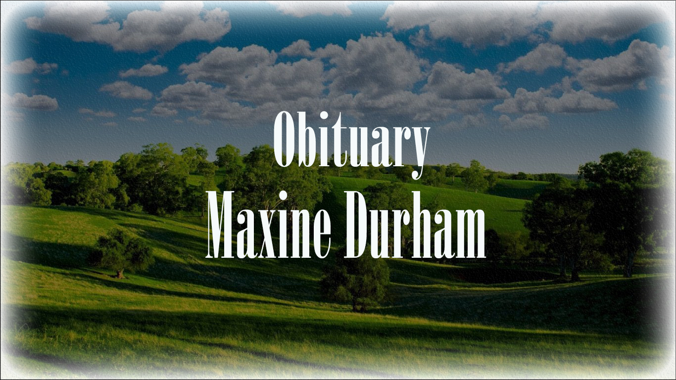 Obituary: Maxine Durham maxine_durham_.jpg