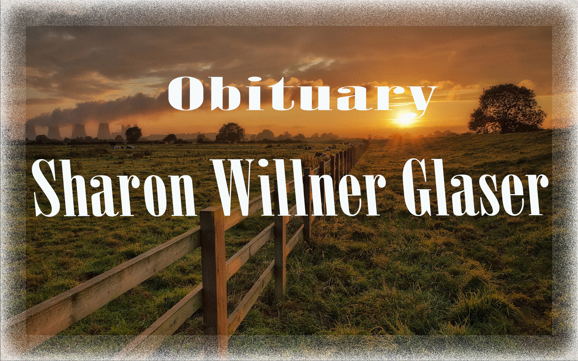 Obituary: Sharon Willner Glaser sharon_willner_glaser.jpg