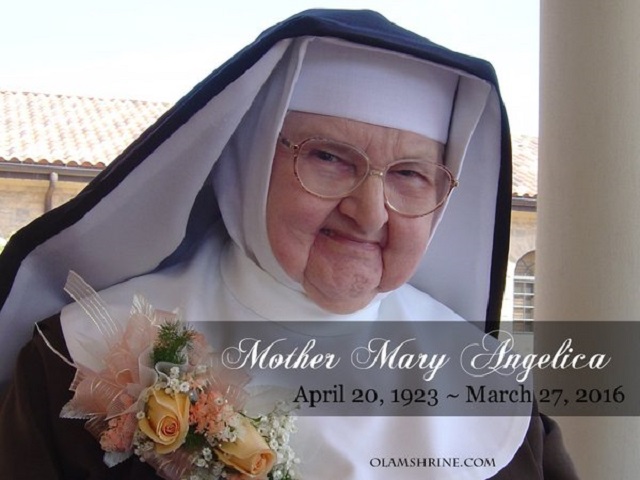 Mother Angelica Passes on Easter Sunday OLAM