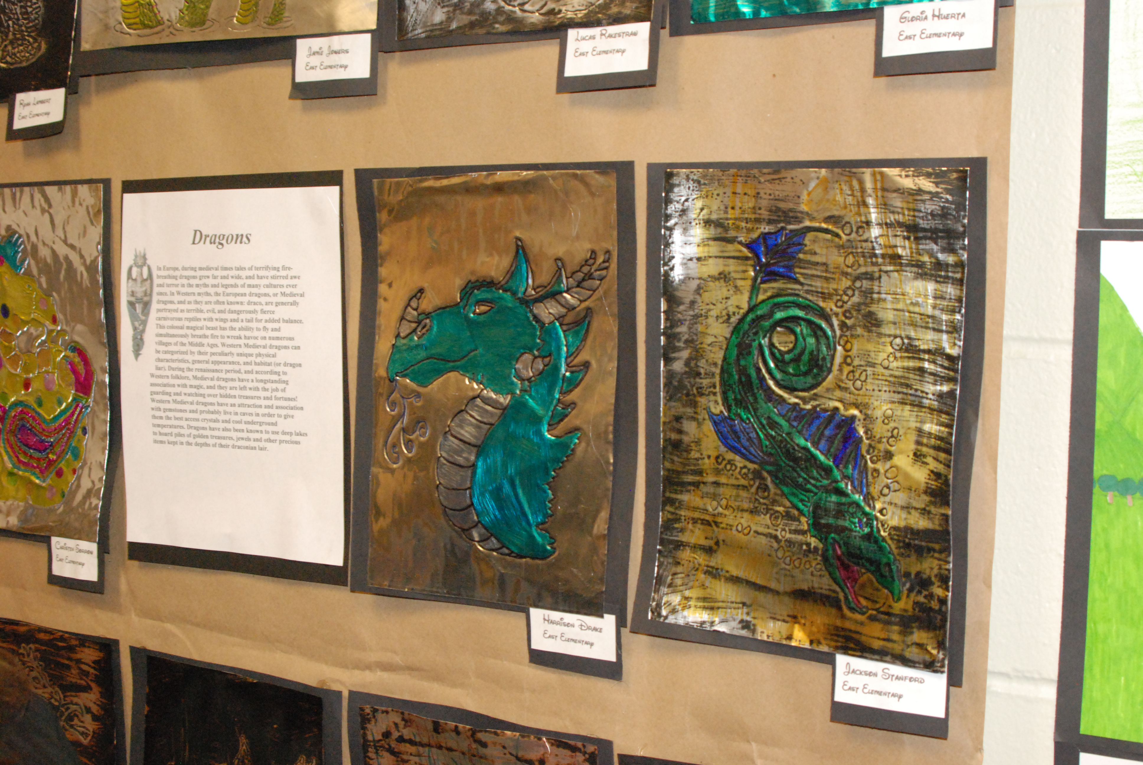 East and West Elementary Students Showcase Artwork Sharon Schuler Kreps