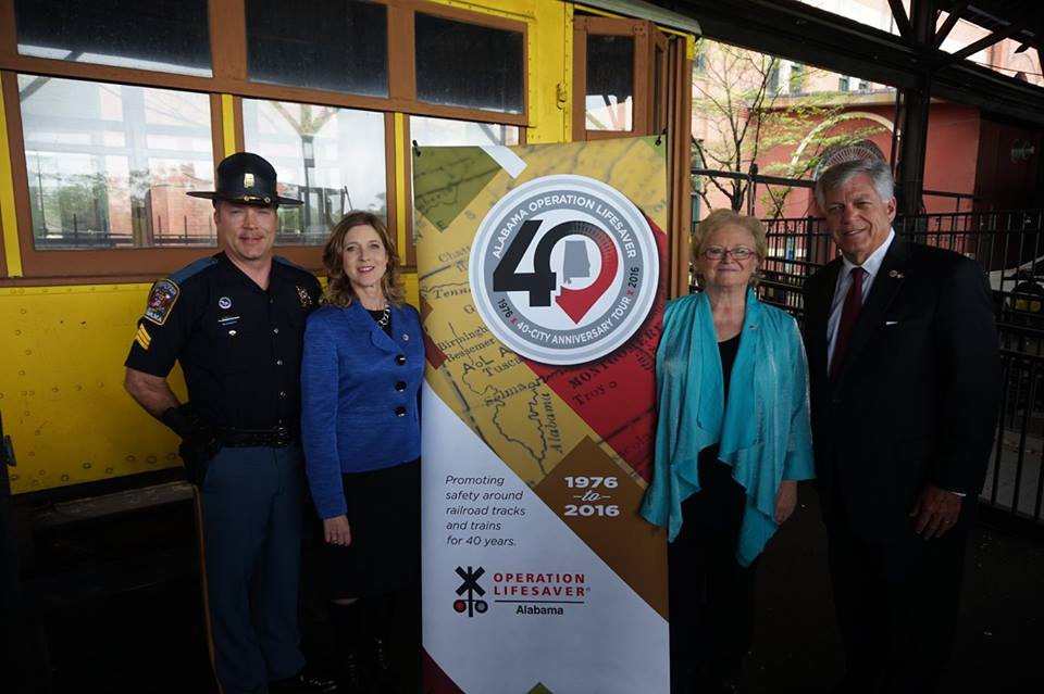 Alabama Operation Lifesaver Announces Railroad Safety Annual Report and 40-City Rail Safety Tour ALDOT Drive Safe Alabama