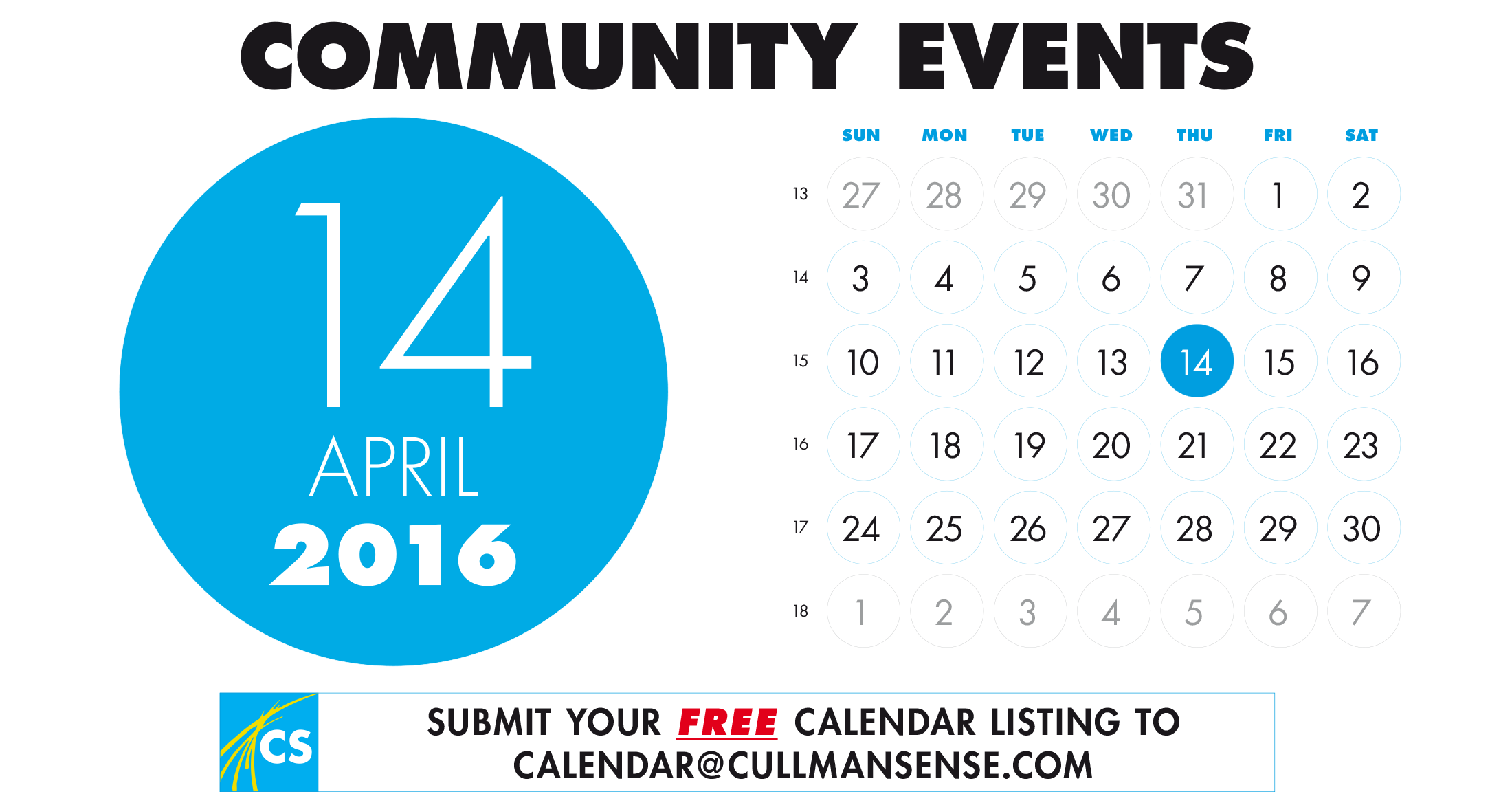 Community Events: Thursday, April 14 community-events-14.png