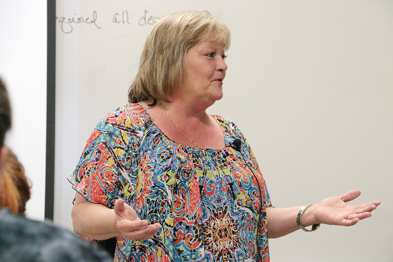 Human trafficking victim shares story with Wallace State students WSCC