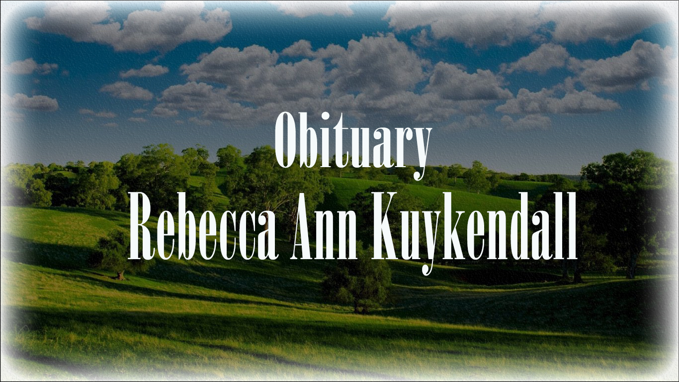 Obituary: Rebecca Ann Kuykendall rebecca_ann_kuykendall.jpg