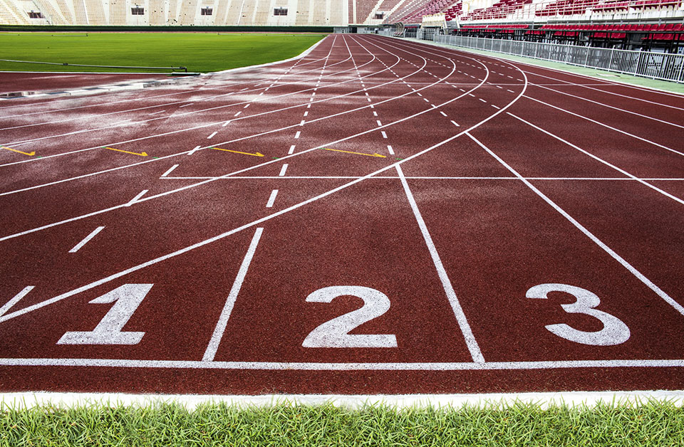 Fairview Girls and Cold Springs Earn Titles in Cullman County Meet stock photo