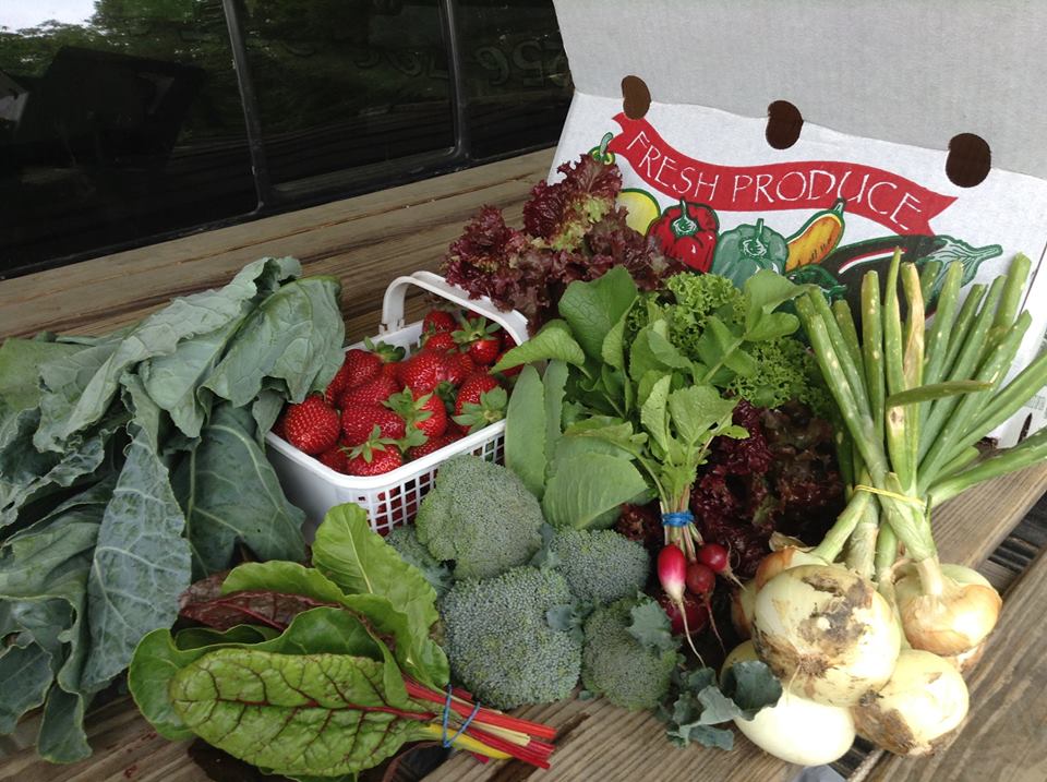 Farm-fresh produce from your very own farmer Harvest Farm