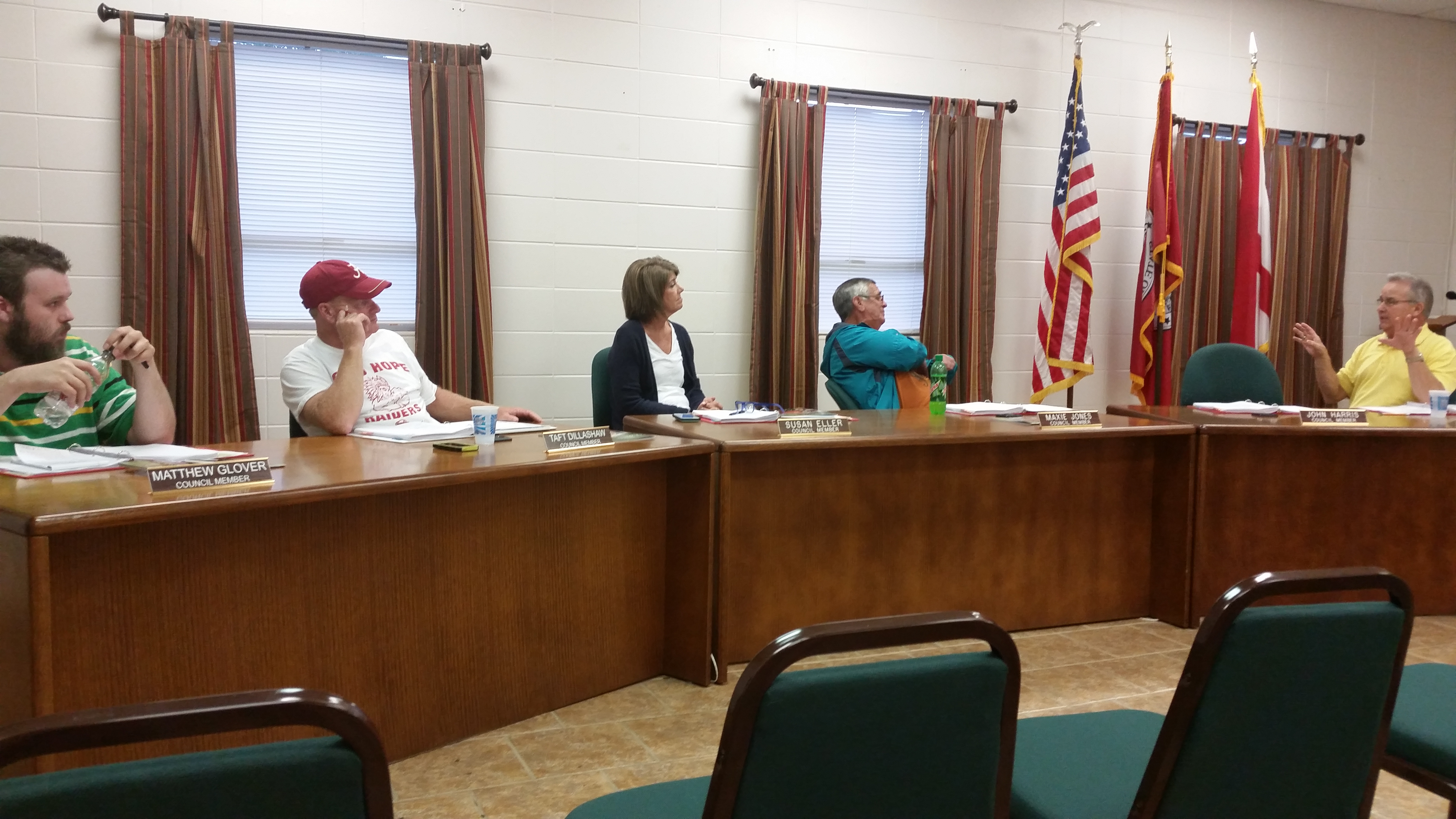 Good Hope City Council meeting notes, May 9 Sharon Schuler Kreps