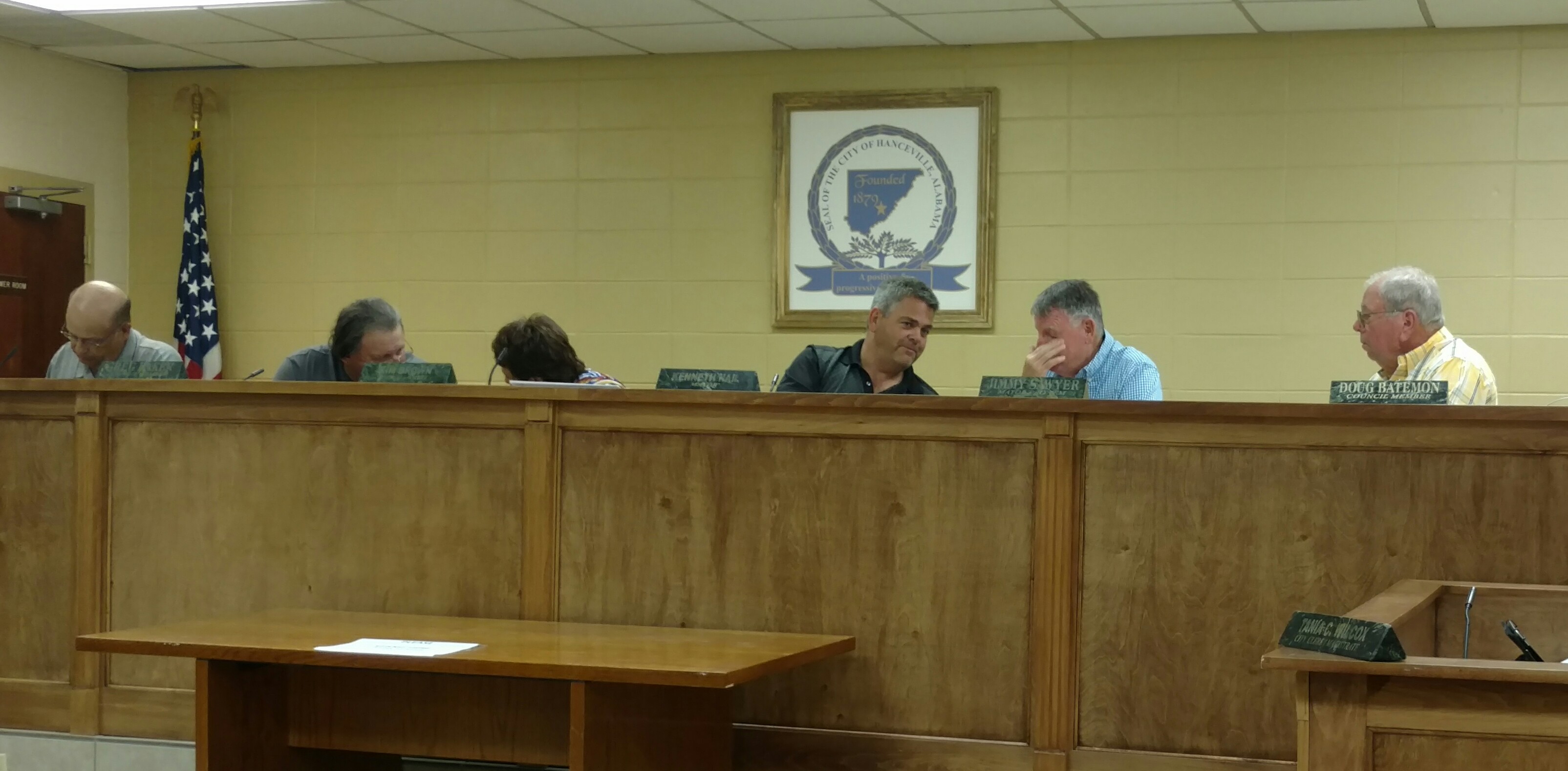 Hanceville City Council meets- HHS athletes recognized, resurfacing bid rejected, events discussed Amy Hasenbein Leonard