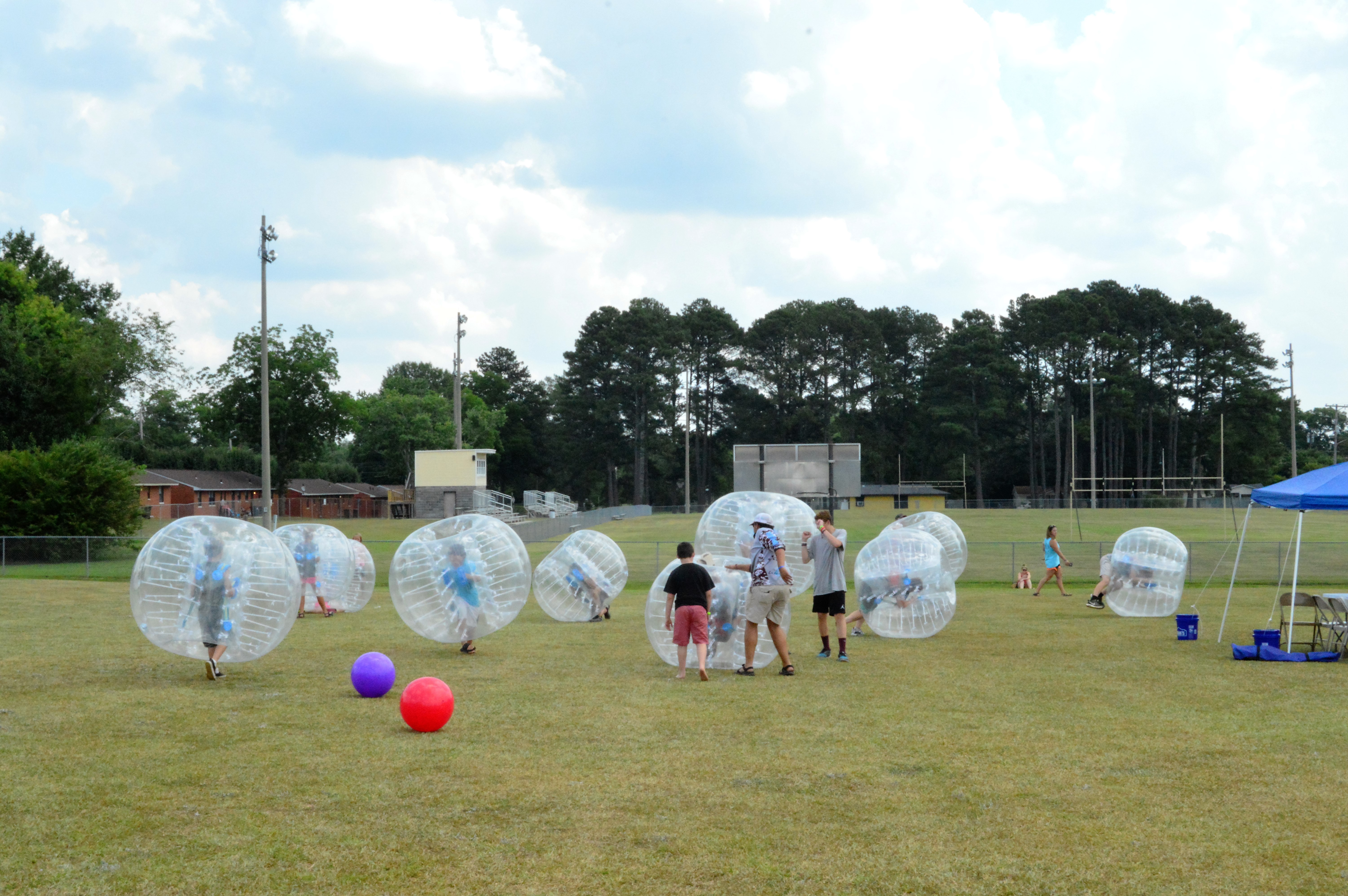 Temple Baptist Church hosts free field day at Old Nesmith Park Will Hogue