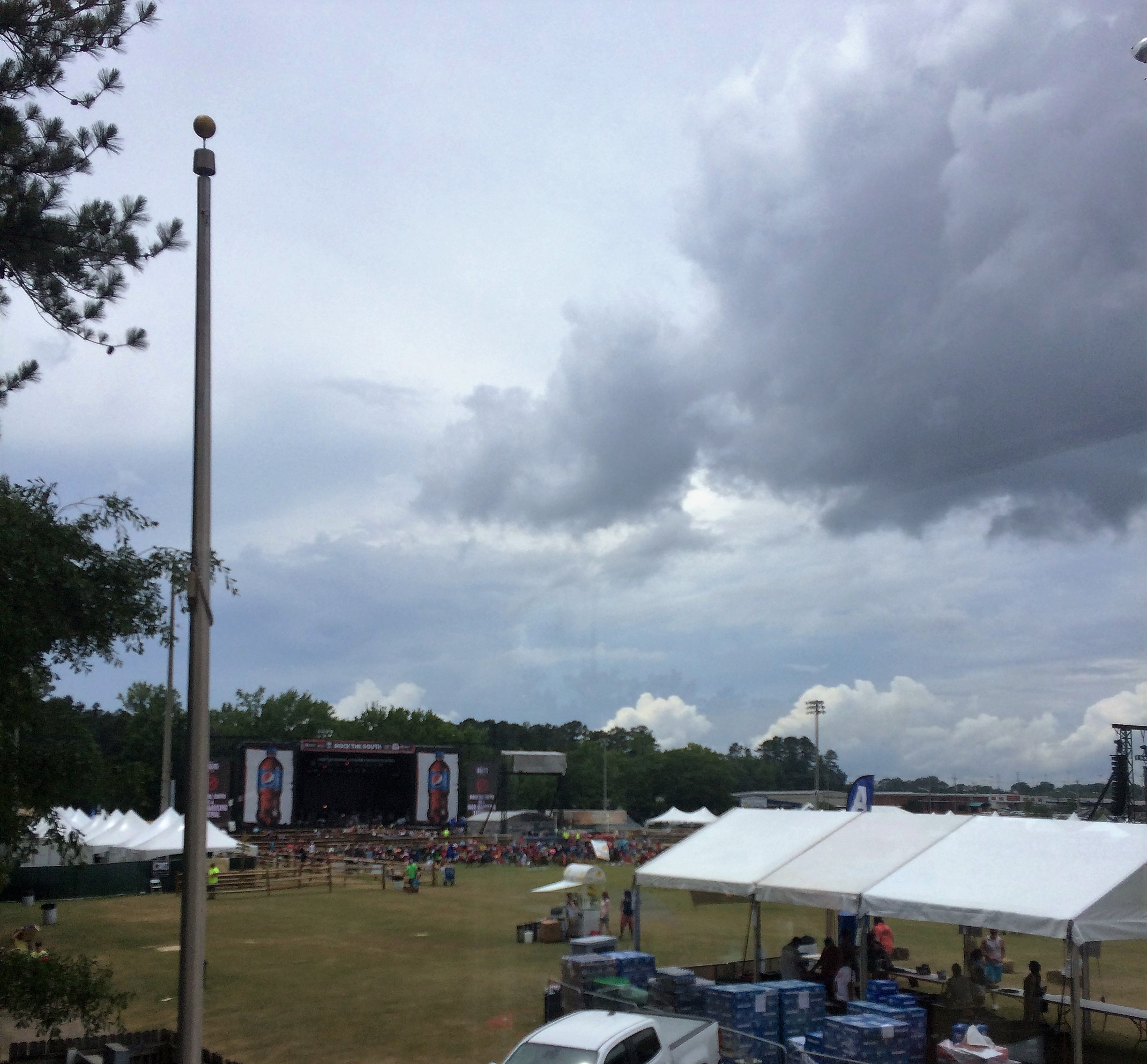 UPDATE: Weather at Rock the South Will Hogue