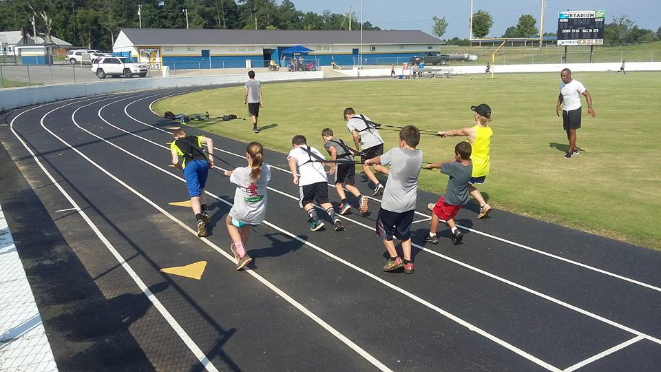 Local youth train with Olympian Willie Smith CSYFA