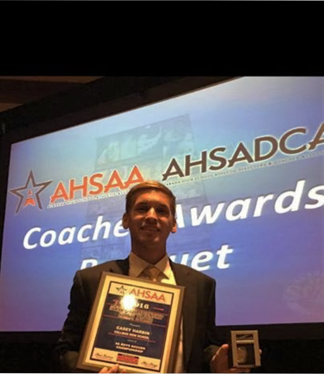 CHS soccer coach Harbin recognized in Montgomery Mark Stephens