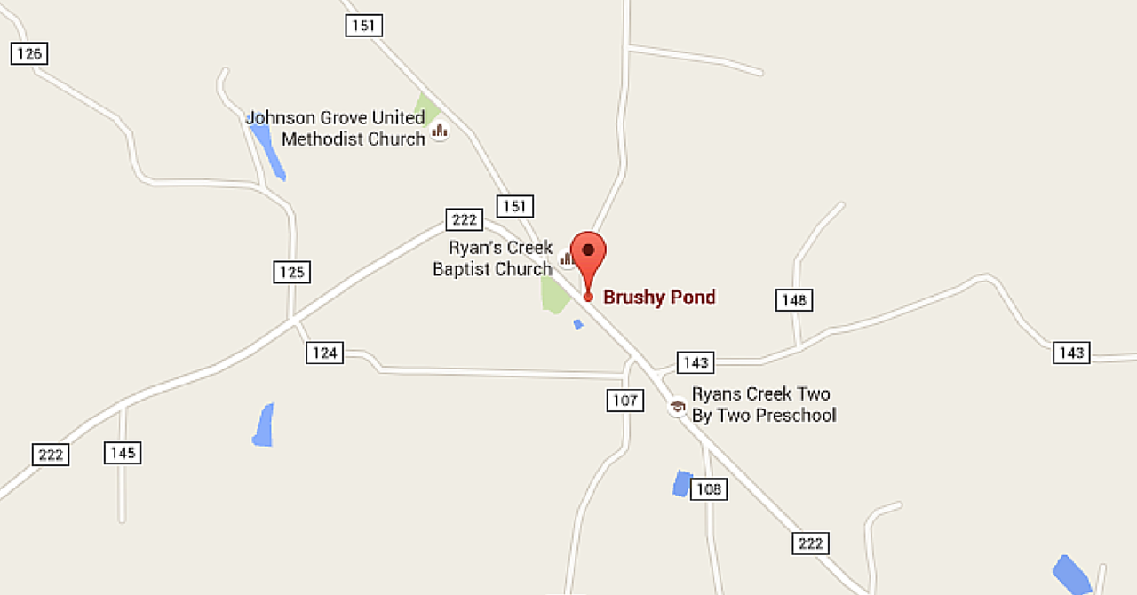 Property line dispute source of Brushy Pond shooting Google Maps