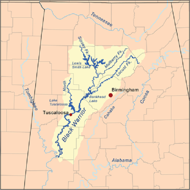 UPDATED with response from American Proteins- ADEM investigating release of sulfuric acid into Mulberry Fork