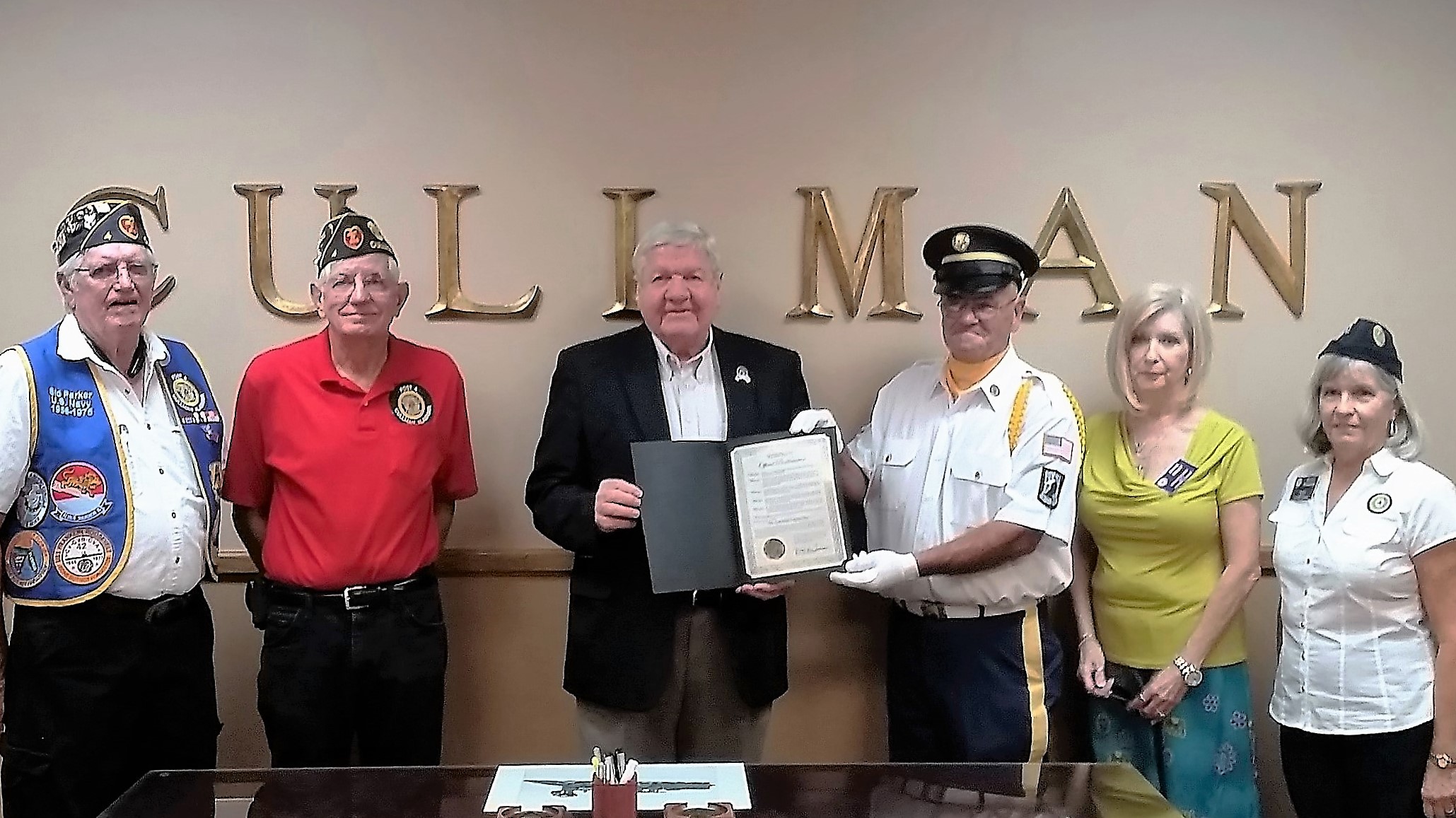 Mayor proclaims Sept. 16 “The American Legion Day” in the city of Cullman Wendy Sack