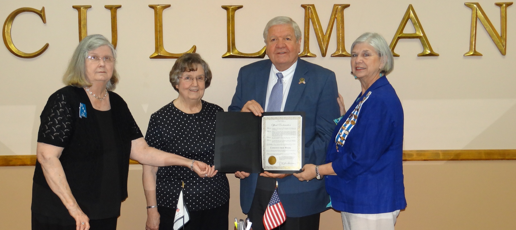 Mayor proclaims Sept. 17-23 “Constitution Week” in city of Cullman City of Cullman