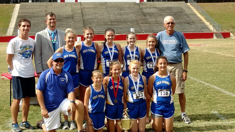 Cold Springs Cross Country again the best in Cullman County Courtesy of Cold Springs Runners Club
