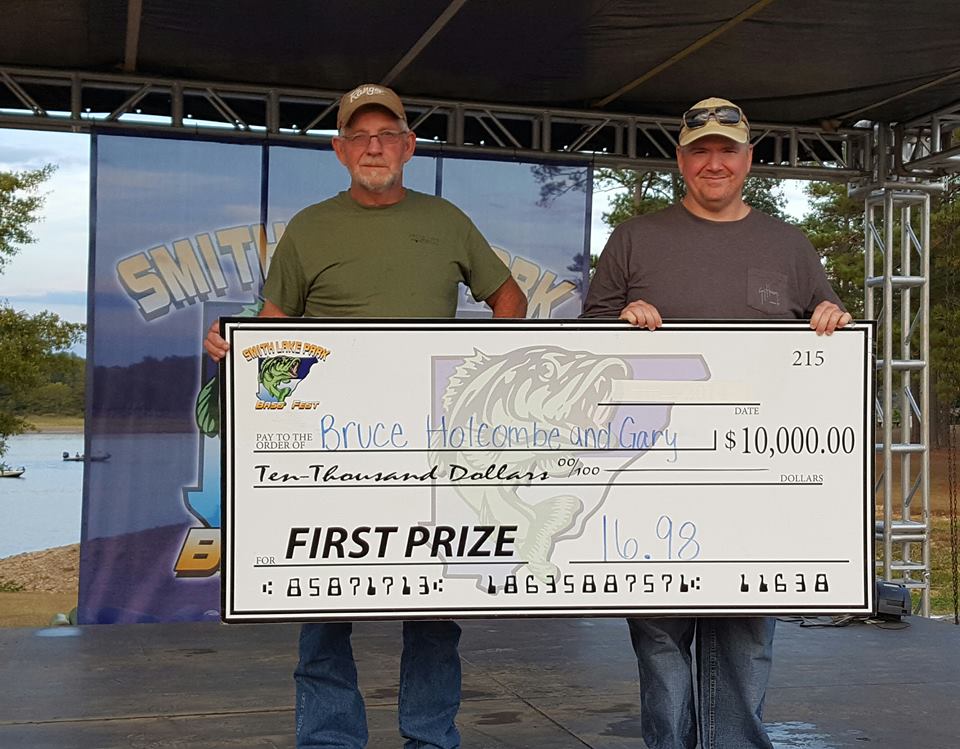 Close finish for 3rd annual Smith Lake Park Bass Fest Courtesy of Smith Lake Park Bass Fest on Facebook