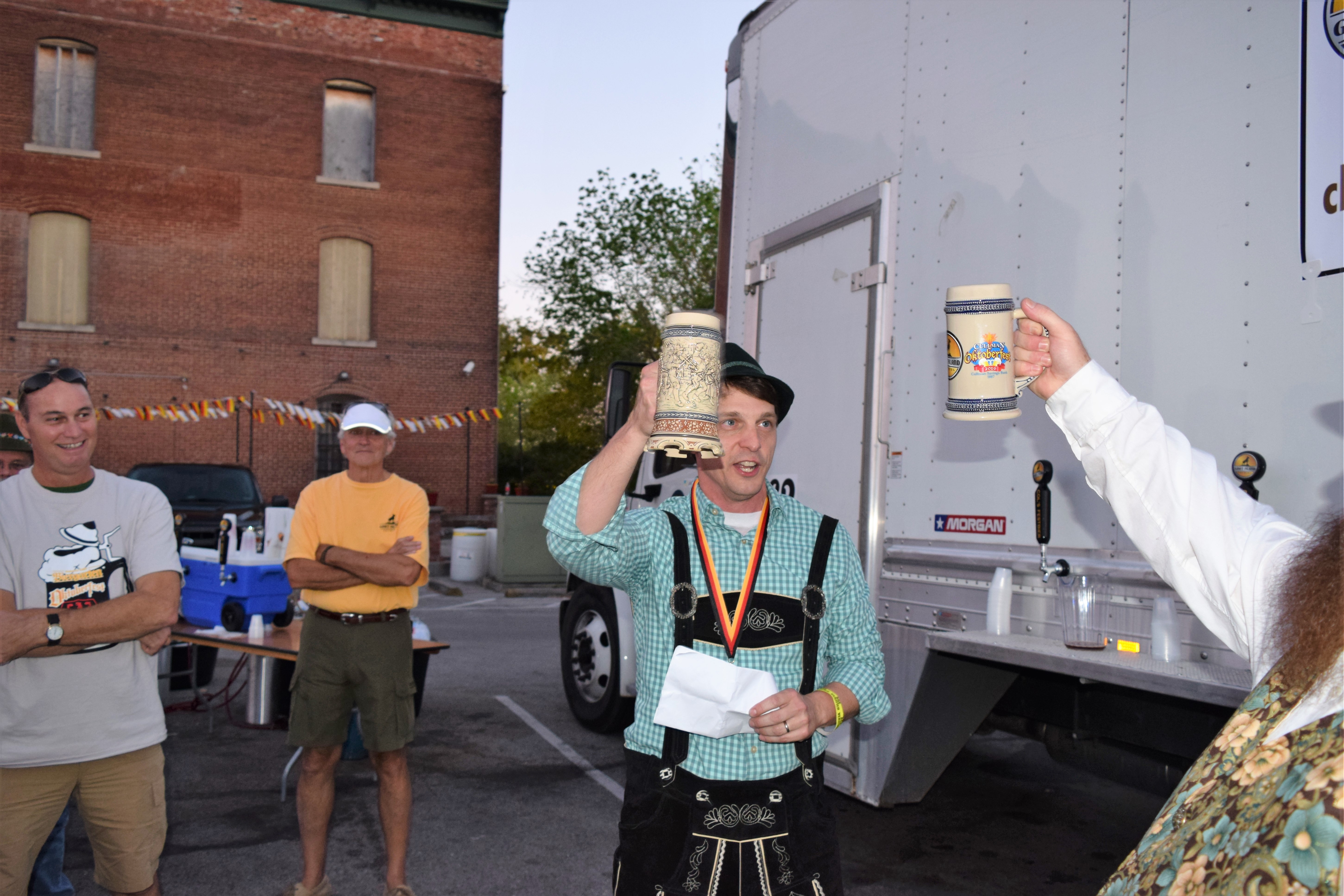 2016 Oktoberfest has officially begun! Andrew Cryer