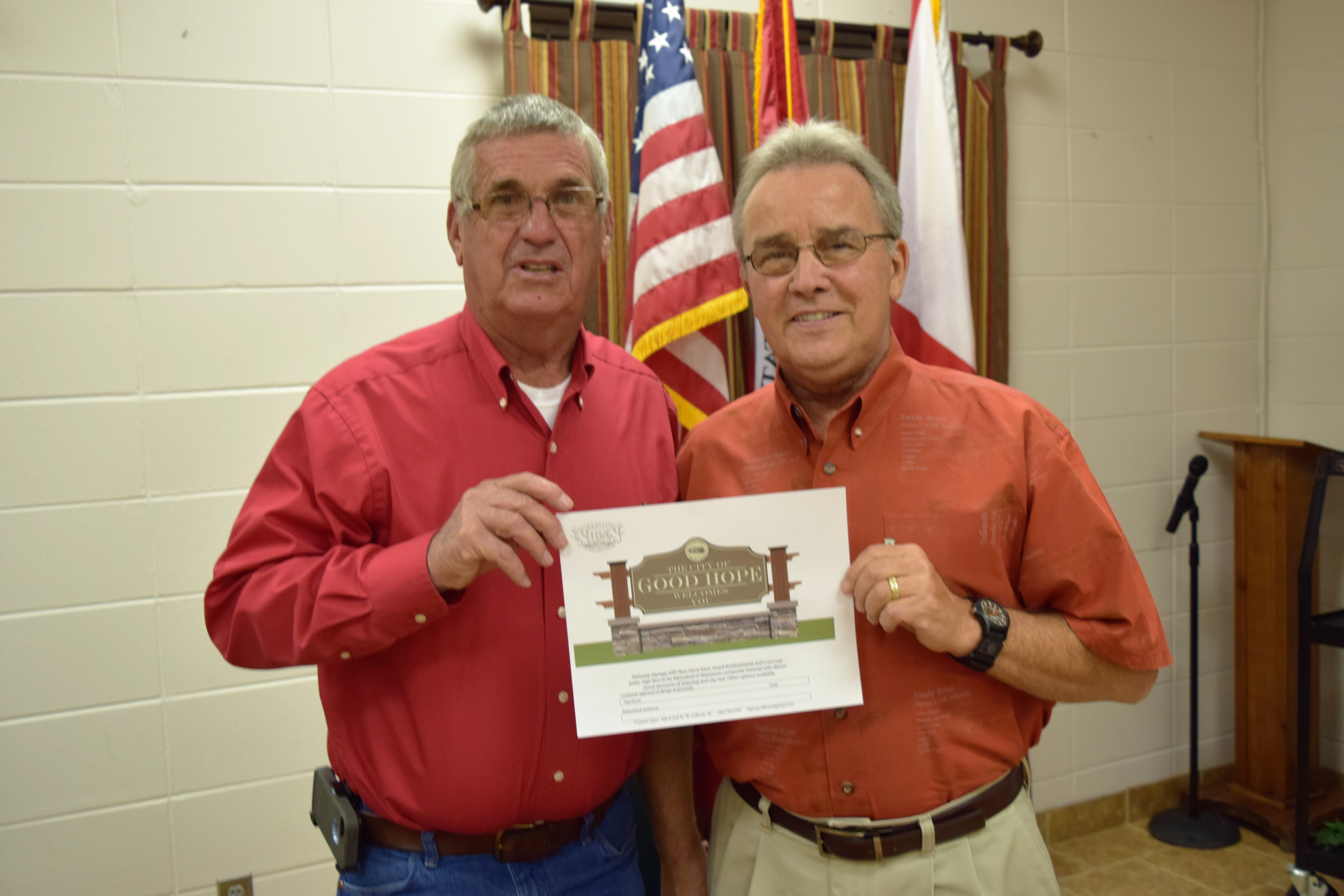 The City of Good Hope welcomes you! Andrew Cryer