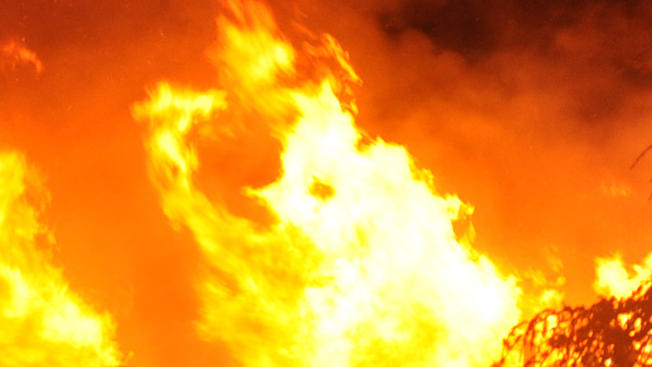 3 arrests made for setting fires during a drought emergency stock image