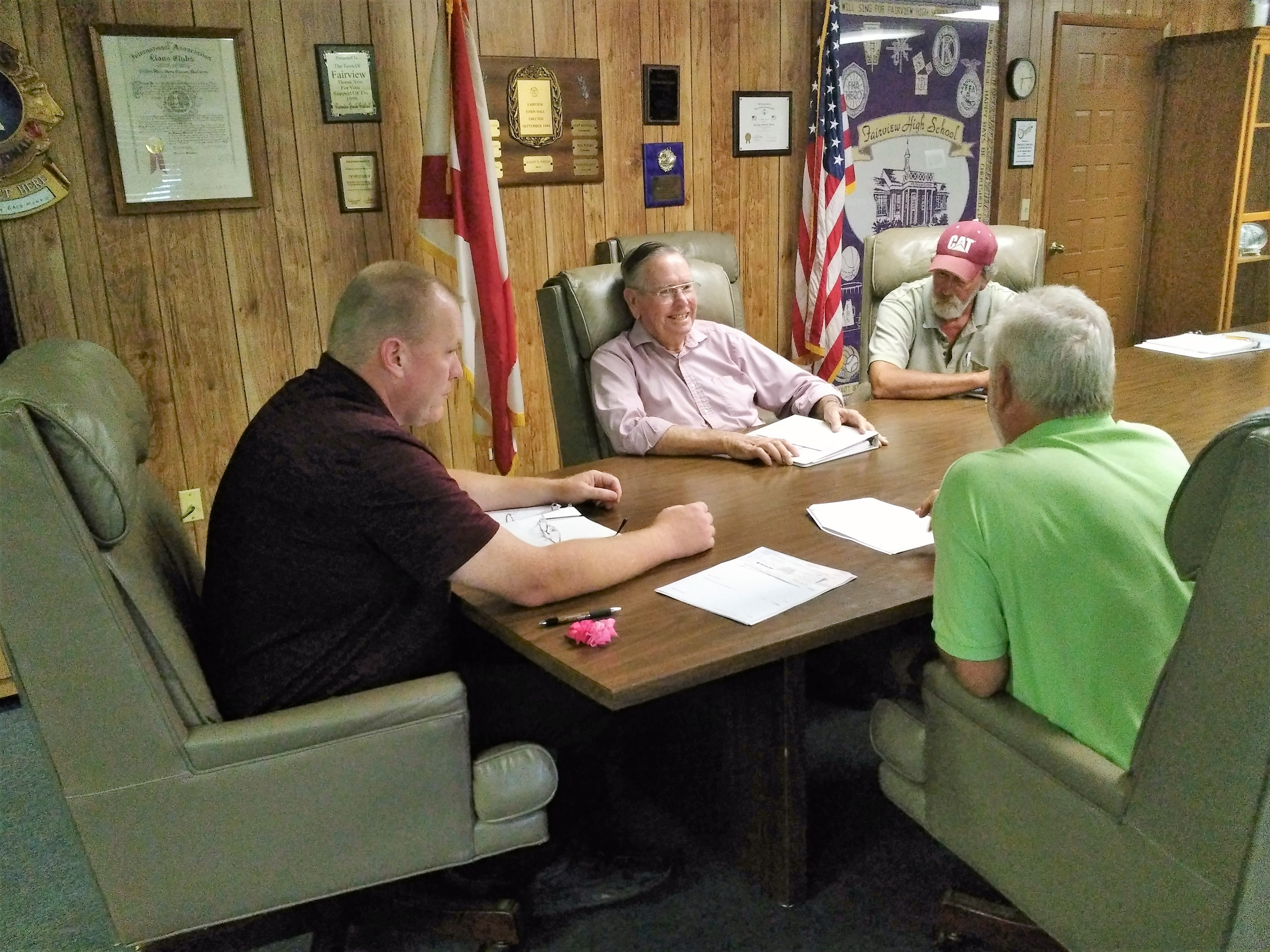 Fairview council meeting turns into informal orientation Andrew Cryer