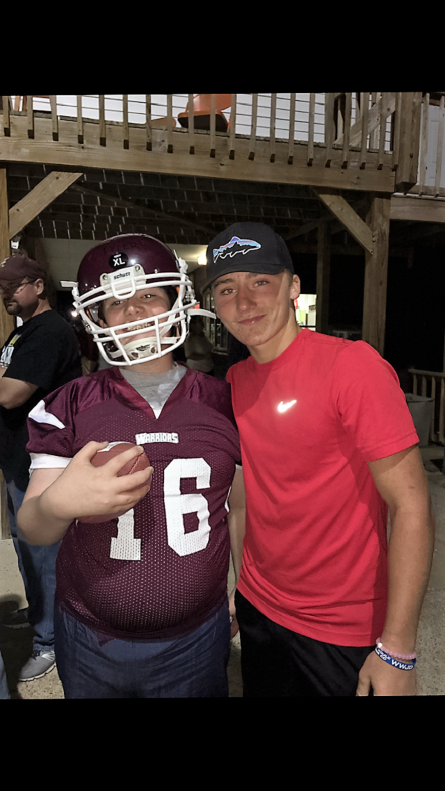 Honorary Warrior Tyler Branon makes play of a lifetime Christina Branon