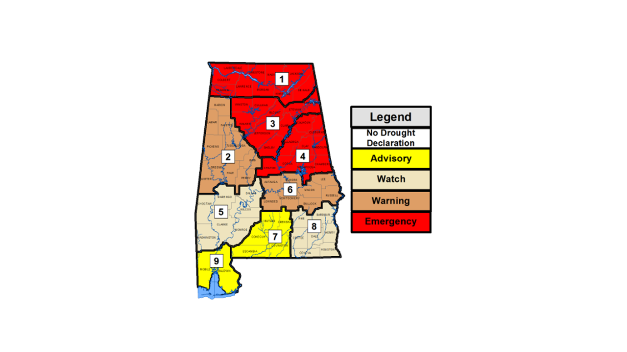 Cullman among 28 counties placed under drought emergency slide1.png