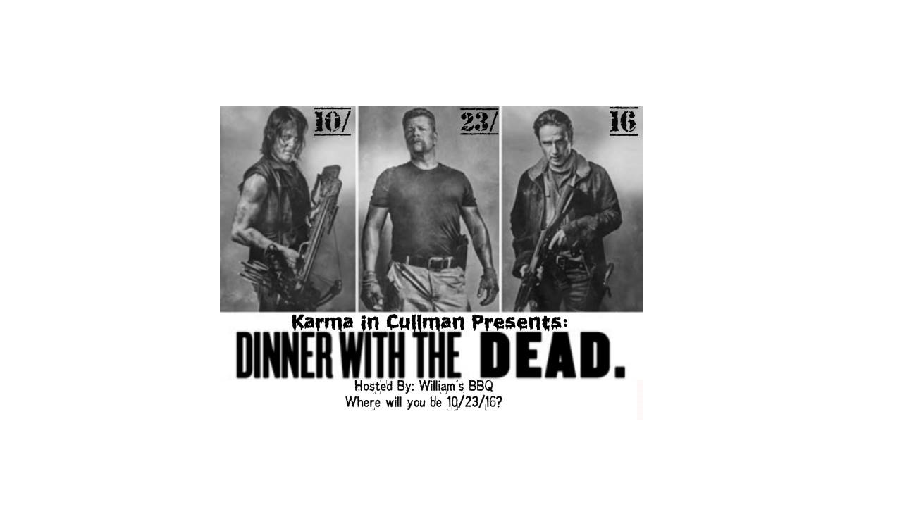 Have Dinner with the Dead for a great cause Rachel Bryant