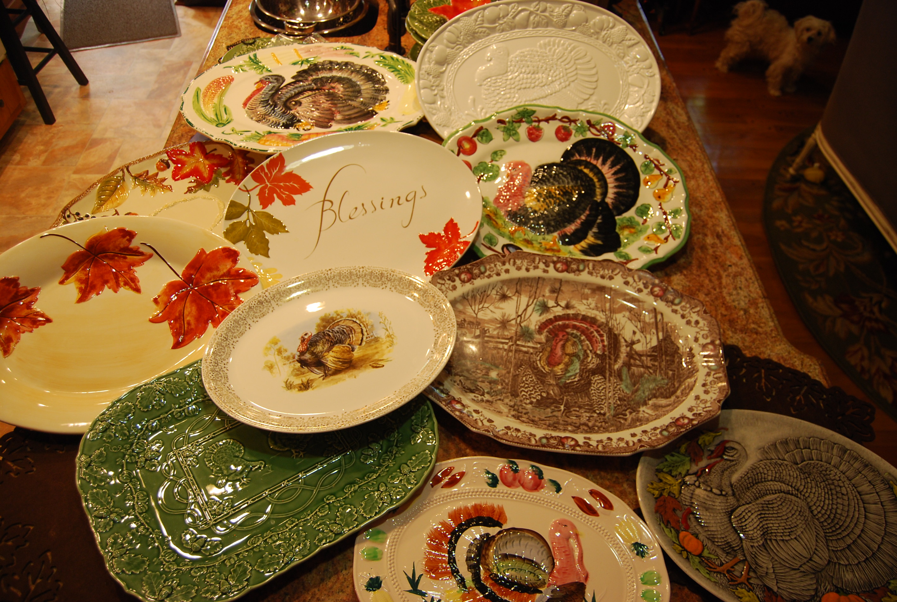 Foxgloves & Fireflies: Turkey platter obsession Loretta Gillespie