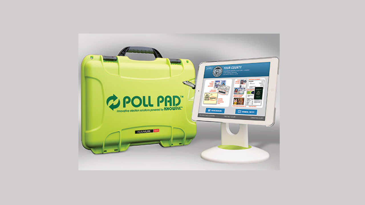Cullman County participating in e-poll book pilot program epoll.png