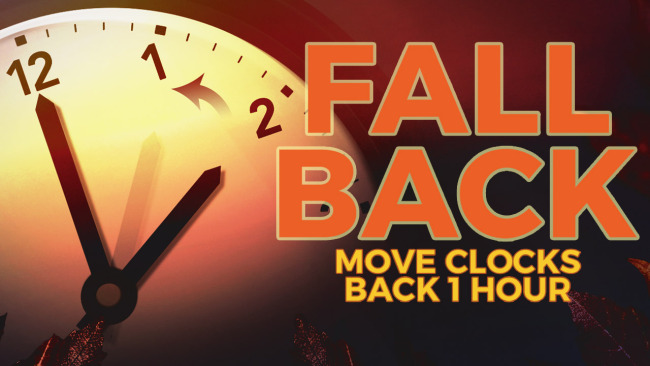 Don’t forget to ‘fall back’ tonight NBC