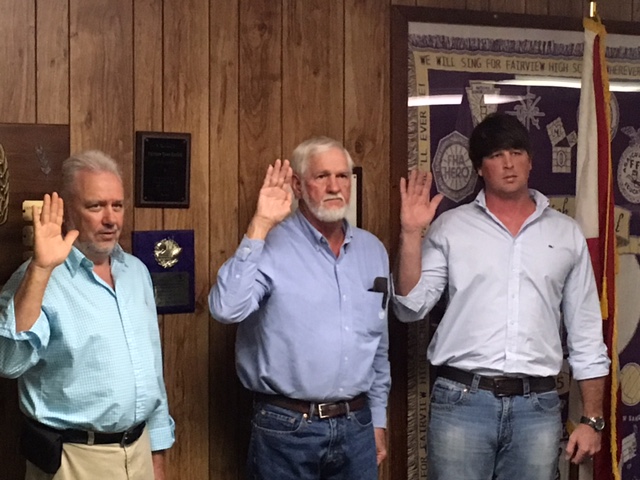 Fairview welcomes new mayor, council members W.C. Mann