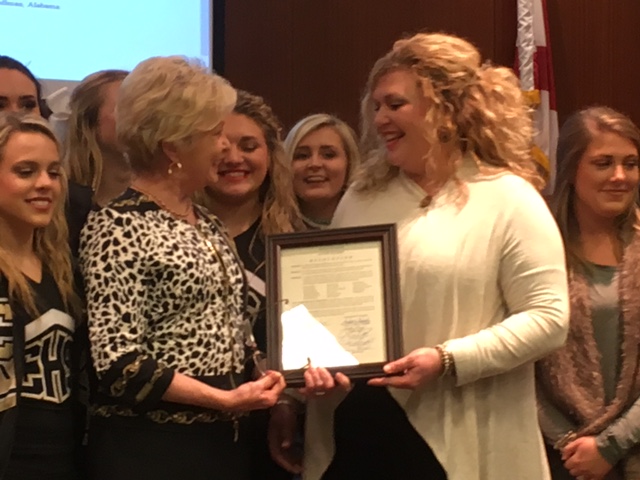 Cullman City Council recognizes CHS cheerleaders, passes new pay scale W.C. Mann