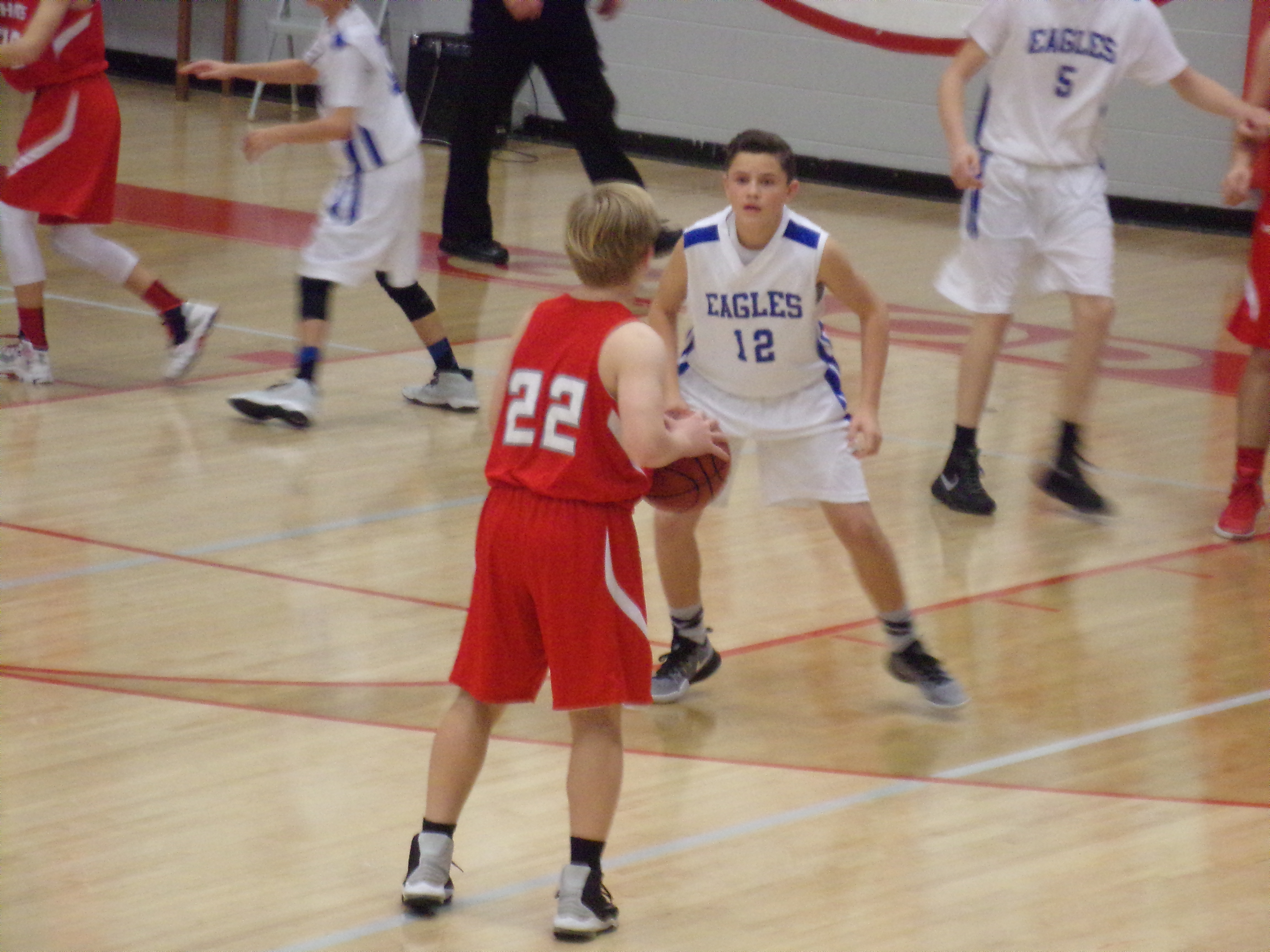 No surprises in boys’ middle school hoops tournament Tuesday night Johnny Thornton