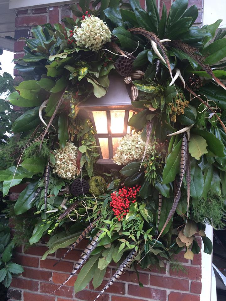 Countdown to Christmas: Fresh greenery wreaths with spending a dime Loretta Gillespie