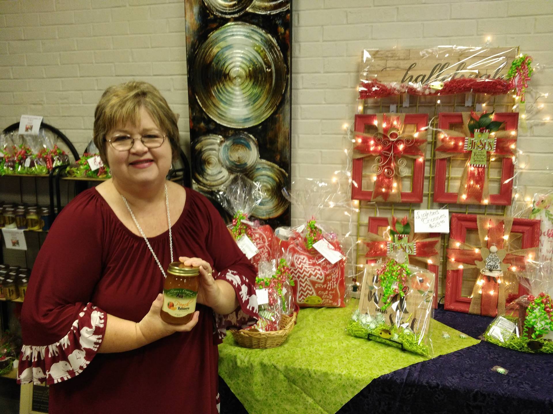 Holly Market draws record crowds, in spite of wet weather Andrew Cryer